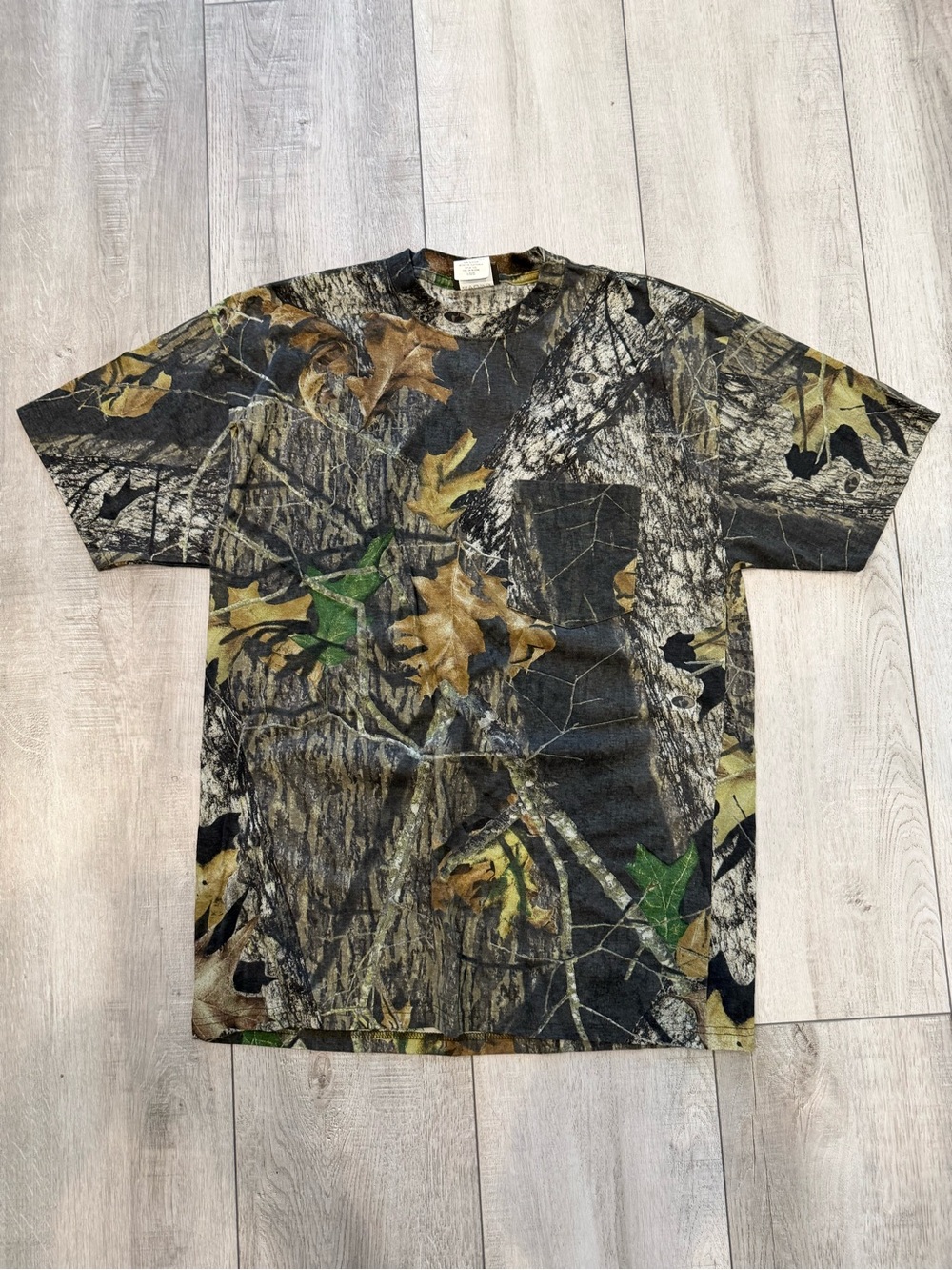 Camo Print Short-Sleeve Pocket T-Shirt - Men's